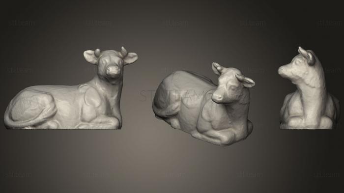 3D model Traditional Cow (STL)